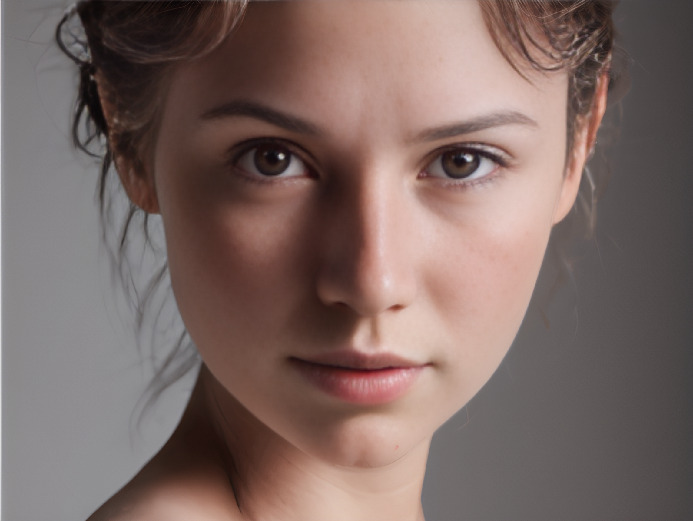 AI-enhanced photo with improved quality