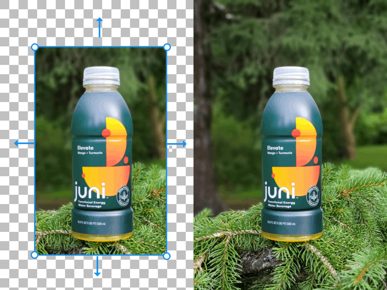 Enhanced image with improved quality