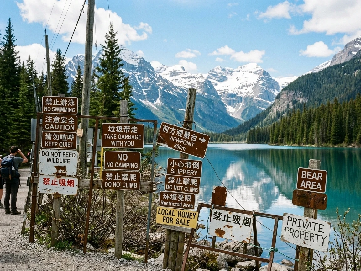 Placas, postes e fios eletricos - Before