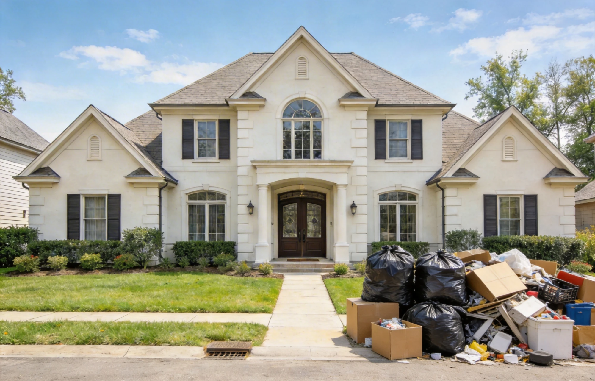 Elimina cables, postes y carteles