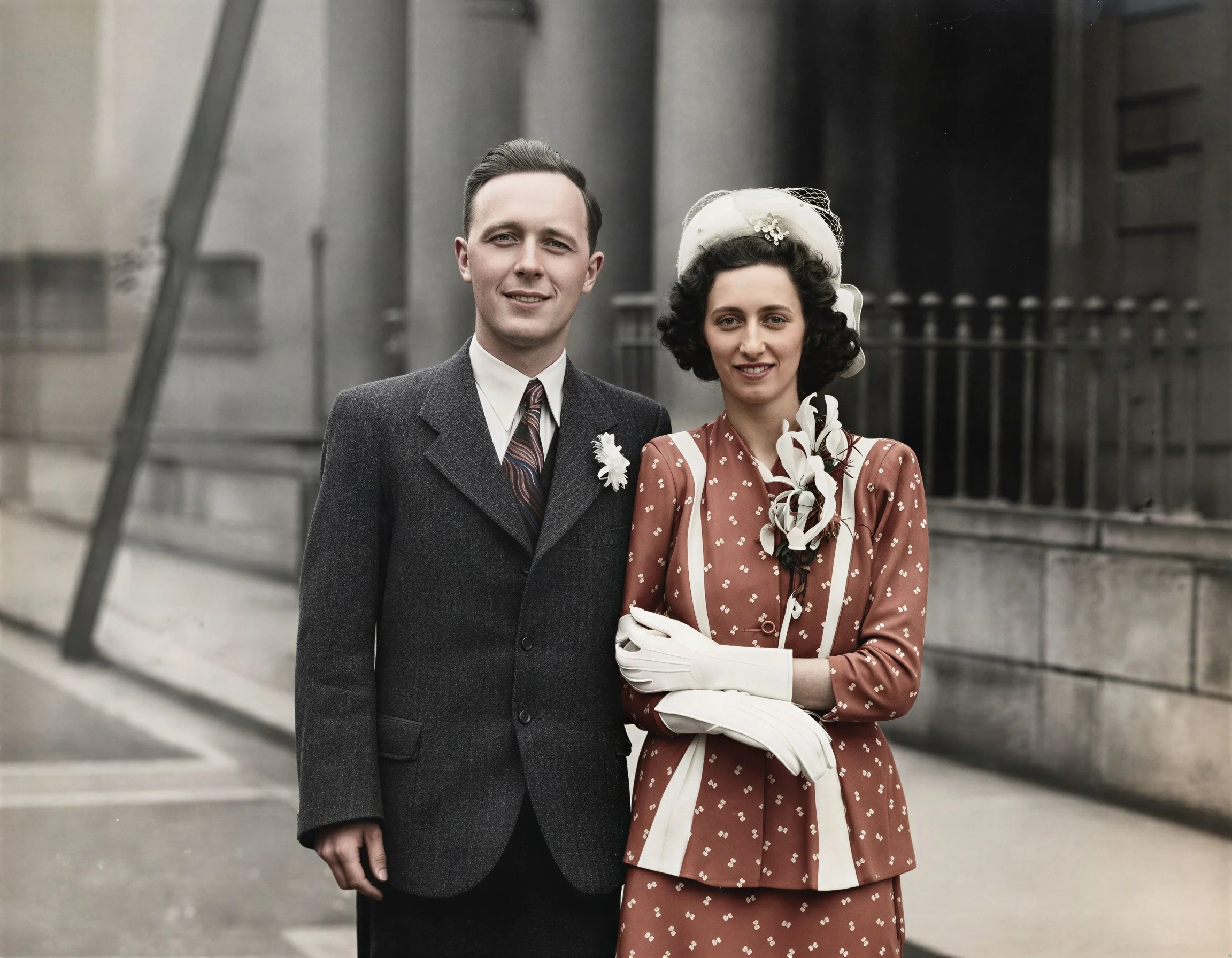 Remove Water Damage & Stains from Old Photos - After